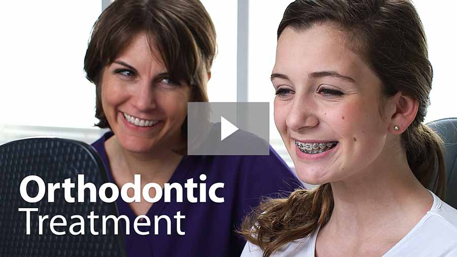 Orthodontic treatment video